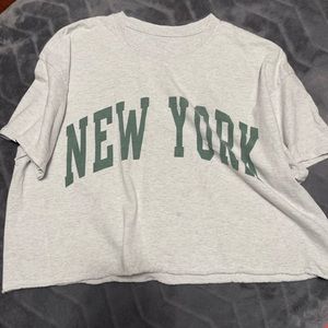 Brandy Melville New York Short Sleeve Shirt